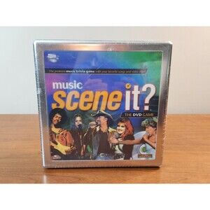 Music Scene It? DVD Game Collectible Hologram Tin New Sealed